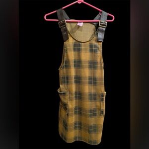Gold and Black Jumper Dress